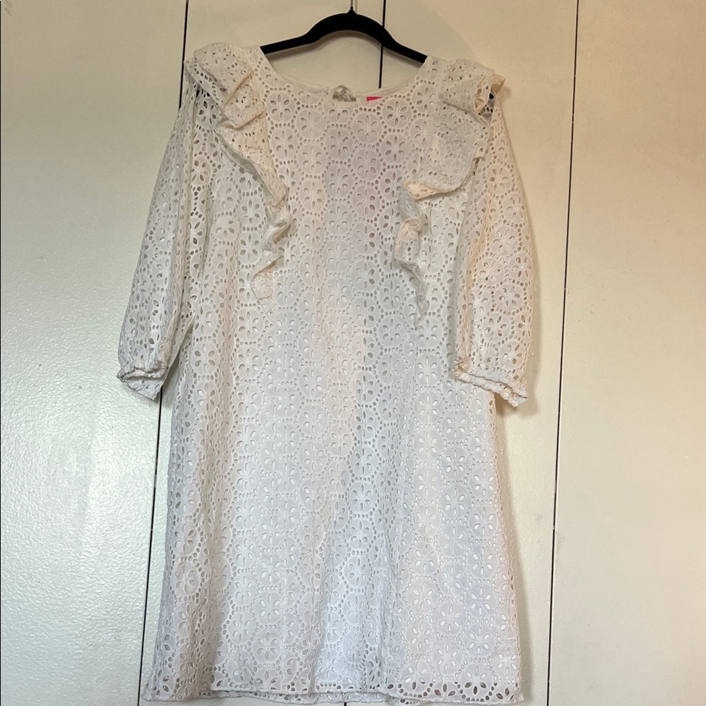 Lilly Pulitzer White Eyelet Dress